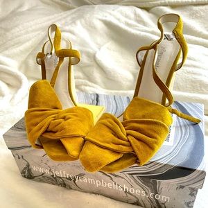 Anthro Jeffrey Cambell Envuelto Knotted Wedge 8.5